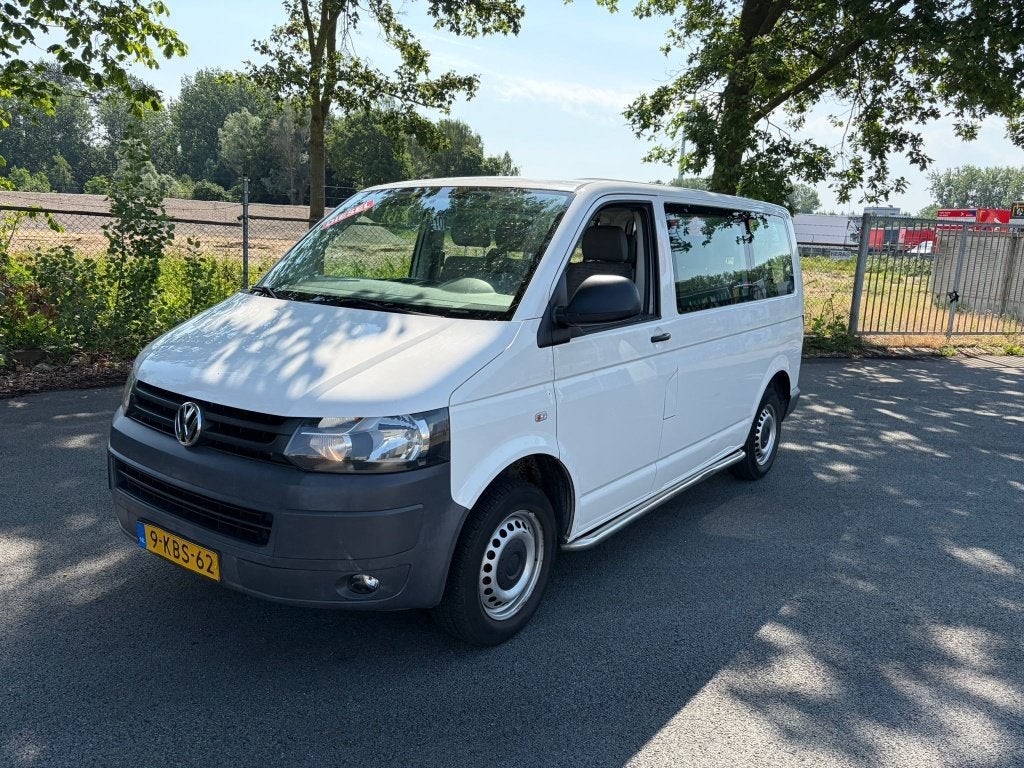 Volkswagen Transporter 2.0 TDI Kombi 62KW 2013 Wit 9 PERS, Auto's, Voorwielaandrijving, Euro 5, Stof, 241 €/maand
