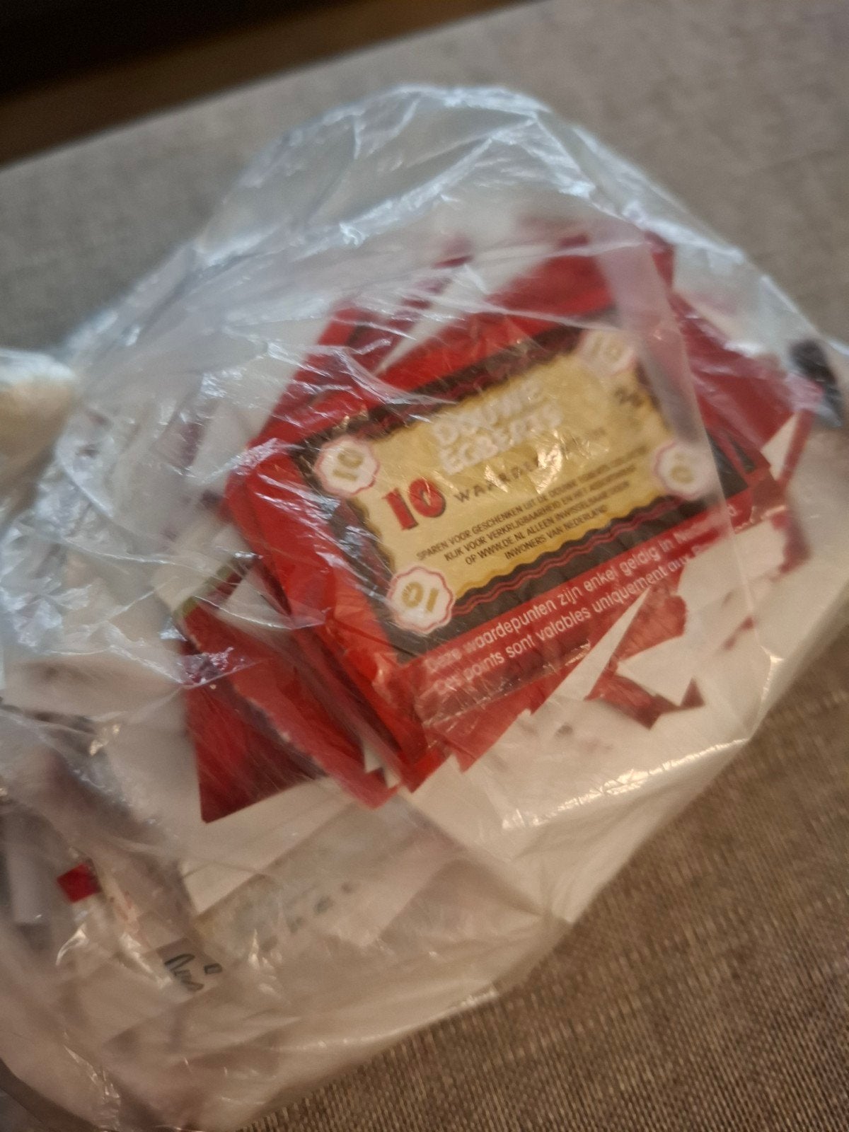 5500 douwe egberts punten, Ophalen of Verzenden, Koffie of Thee, Zegels, Bonnen of Punten