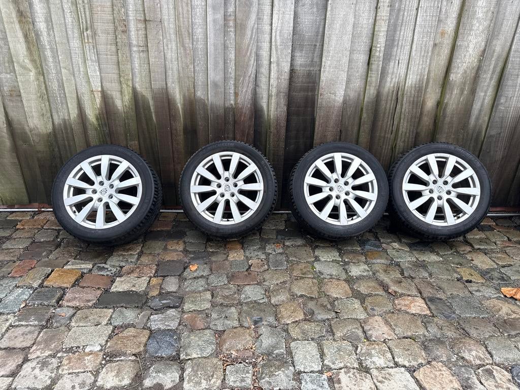Originele Porsche 20 inch velgen met zomerbanden, Auto-onderdelen, Banden en Velgen, Ophalen, Gebruikt, 275 mm, Banden en Velgen