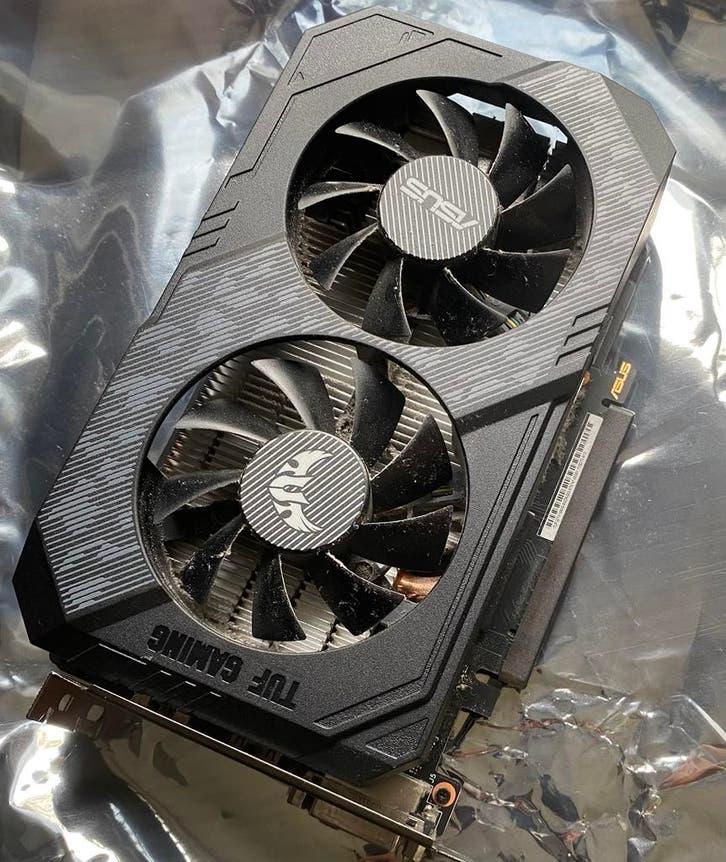 Asus TUF GTX 1660 Super 6gb, Computers en Software, Videokaarten, PCI-Express 3, Gebruikt, GDDR6, Ophalen of Verzenden