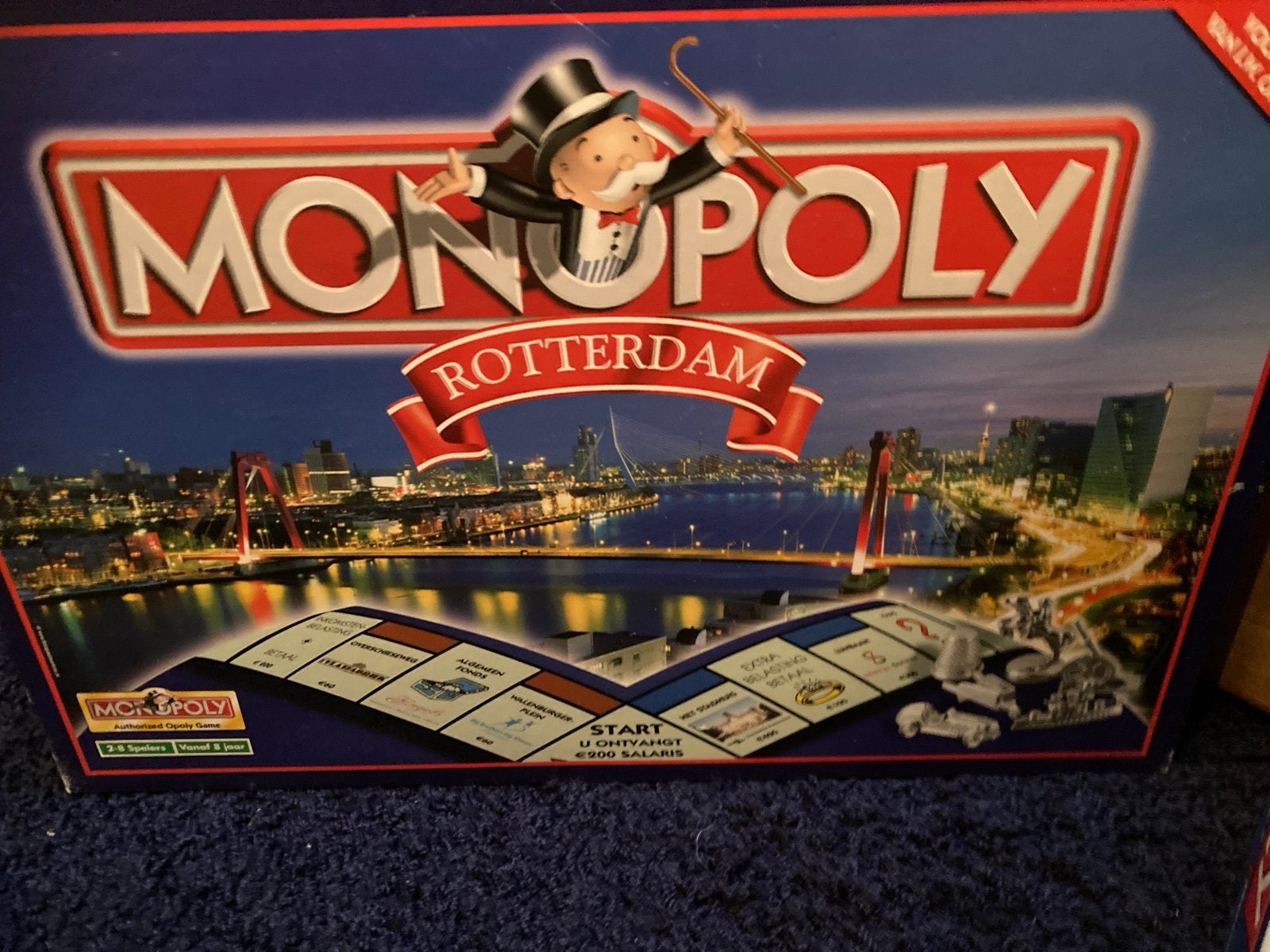 Monopoly Rotterdam Editie - Zo goed als nieuw limited editon, Drie of vier spelers, Ophalen of Verzenden, Zo goed als nieuw