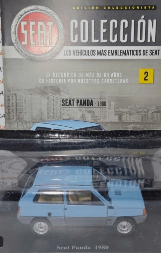 Seat Panda 45 1980 schaal 1/24, Hobby en Vrije tijd, Ophalen of Verzenden, Nieuw, Auto, Overige merken