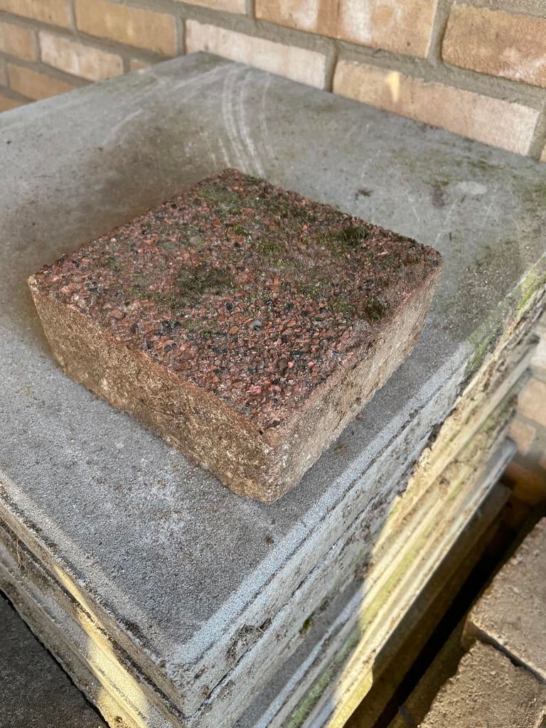 Gebruikte terrastegels en klinkers, Tuin en Terras, Ophalen, Gebruikt, Minder dan 5 m², Beton