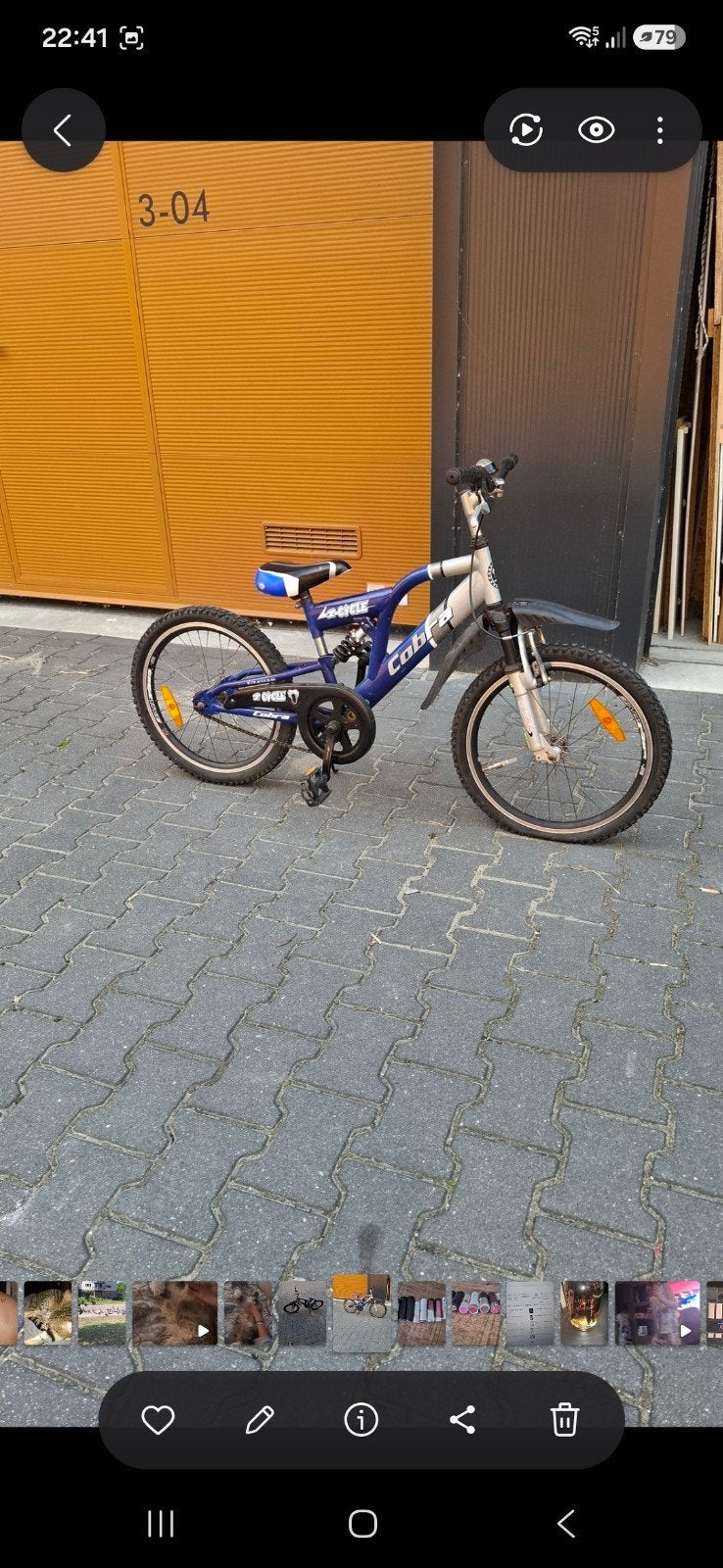 Fiets, Ophalen of Verzenden, Gebruikt, Minder dan 16 inch