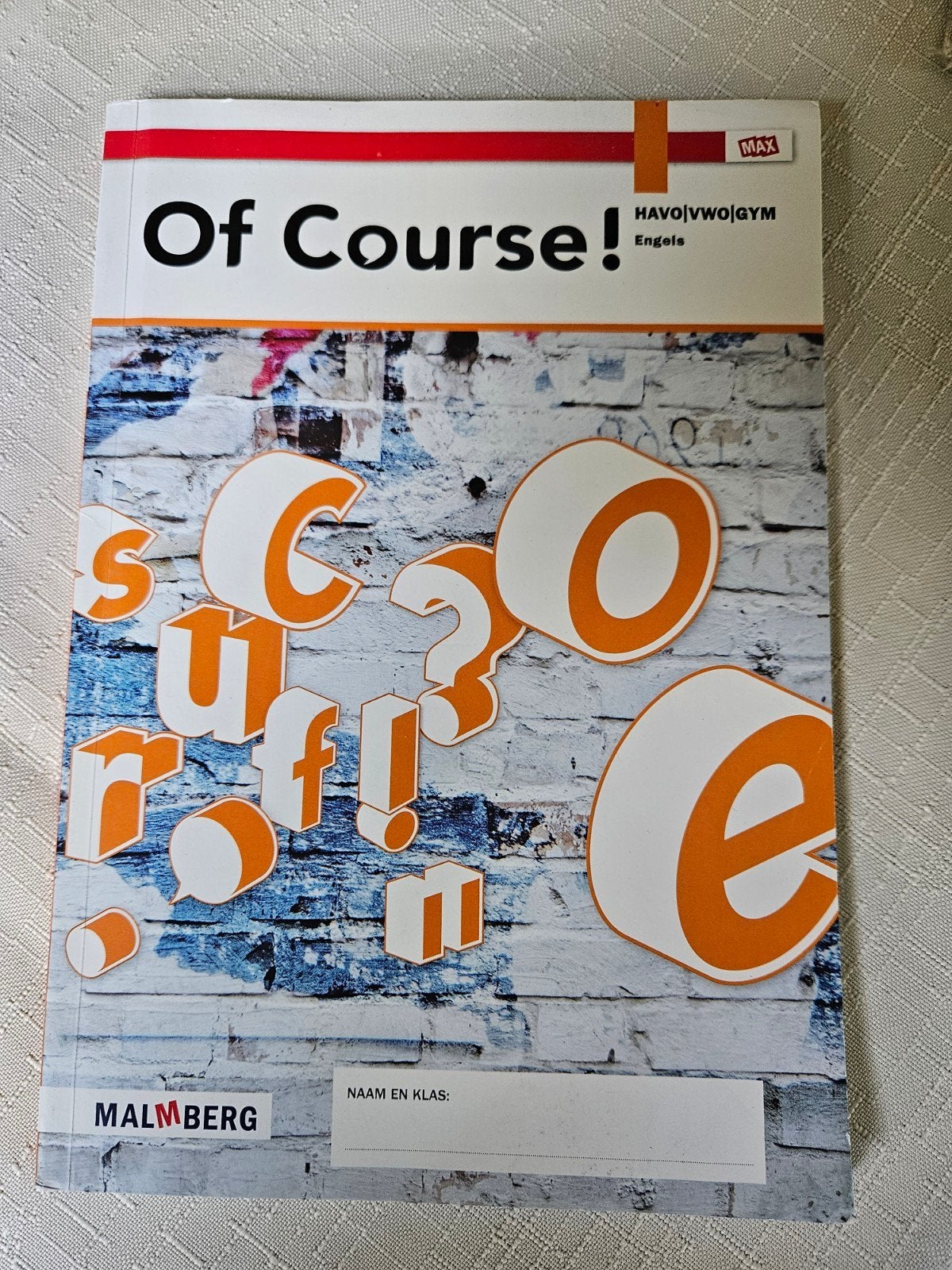Of Course! Engels HAVO/VWO/GYM Malmberg, Boeken, Ophalen of Verzenden, Gelezen, Laura van der Westerlaken (red.), Antoon van Eijk, Mayke Munten