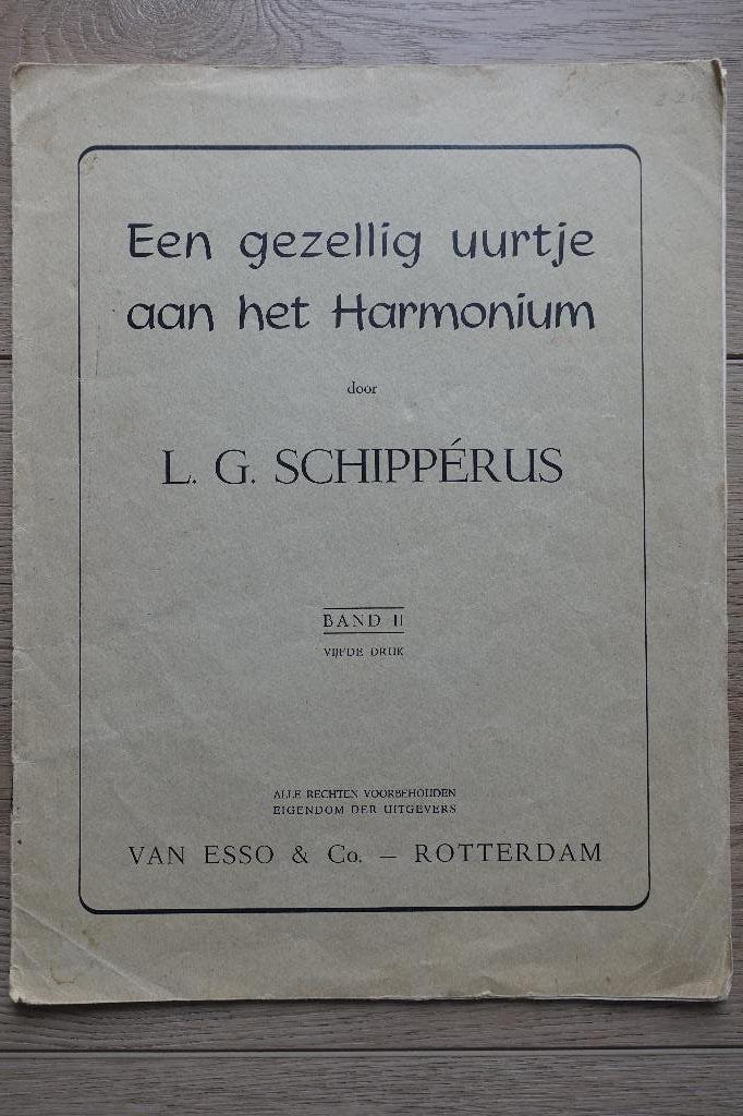 Een gezellig uurtje aan het harmonium deel 2, Muziek en Instrumenten, Gebruikt, Klassiek, Ophalen of Verzenden, Artiest of Componist