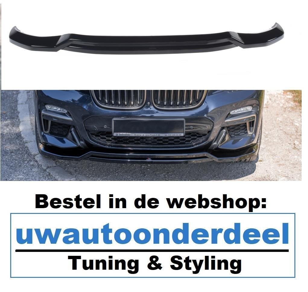 Pakket Spoiler Skirt Lip Splitter Voor Bmw X4 G02 M Tuning, Auto diversen, Tuning en Styling, Verzenden, Automotive Parts, A.parts@hotmail.nl