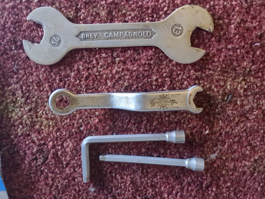 Campagnolo en Shimano gereedschap, Fietsen en Brommers, Fietsonderdelen, Gebruikt, Staal, Ophalen of Verzenden, Racefiets