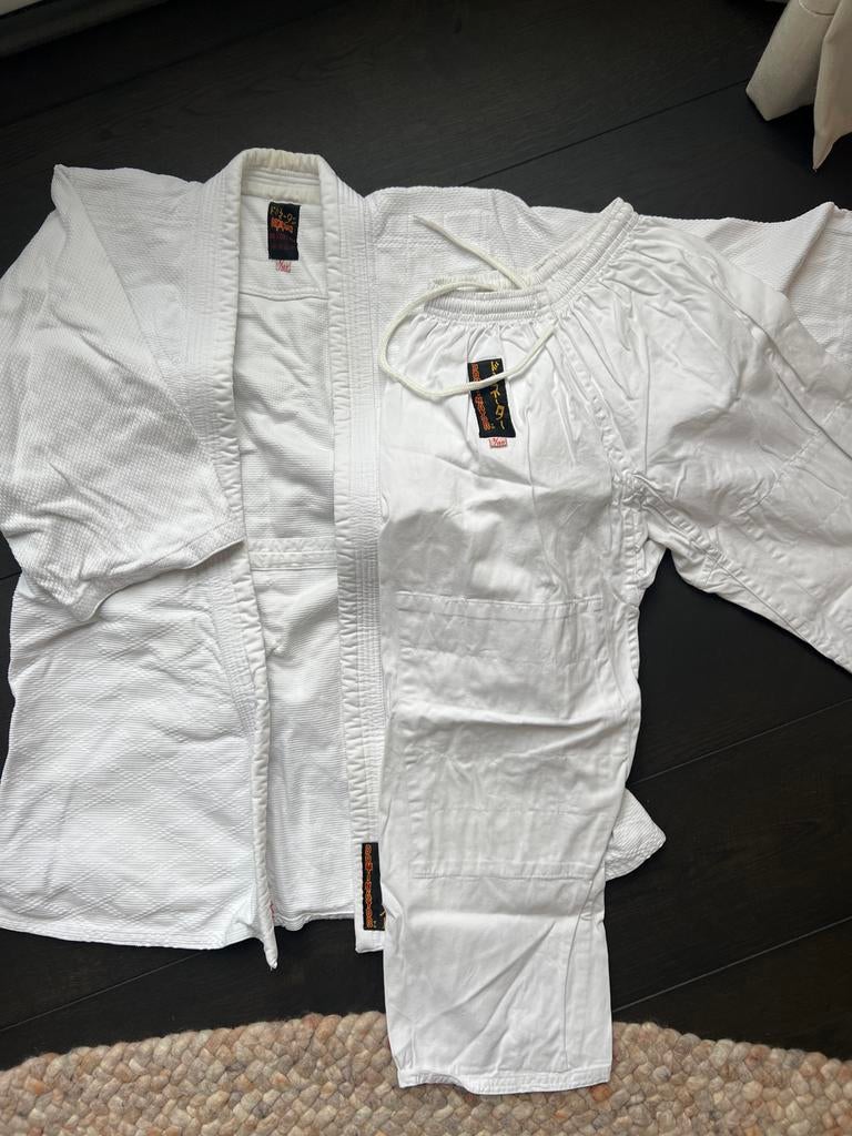 Wit Judo/Karate Pak - Maat 160, Ophalen, Judo, Vechtsportpak, Maat L