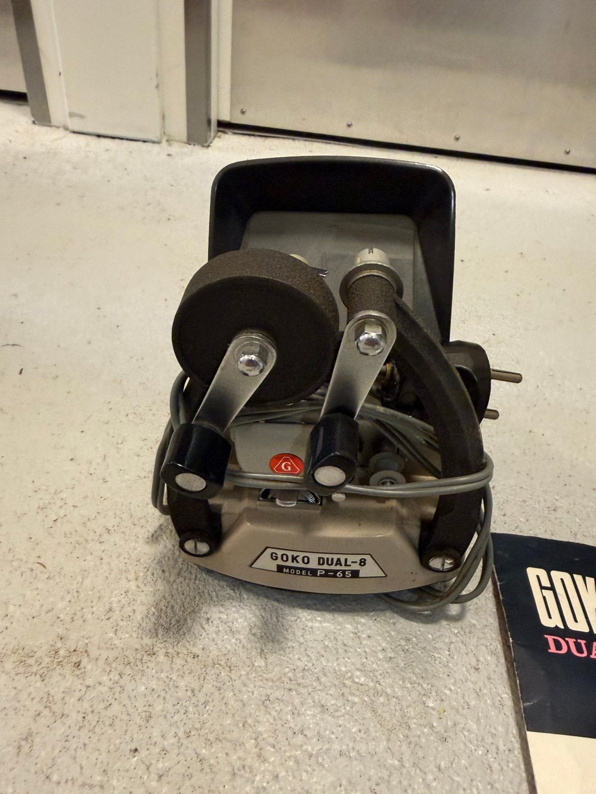 Goko dual 8 movie editor vintage, Ophalen