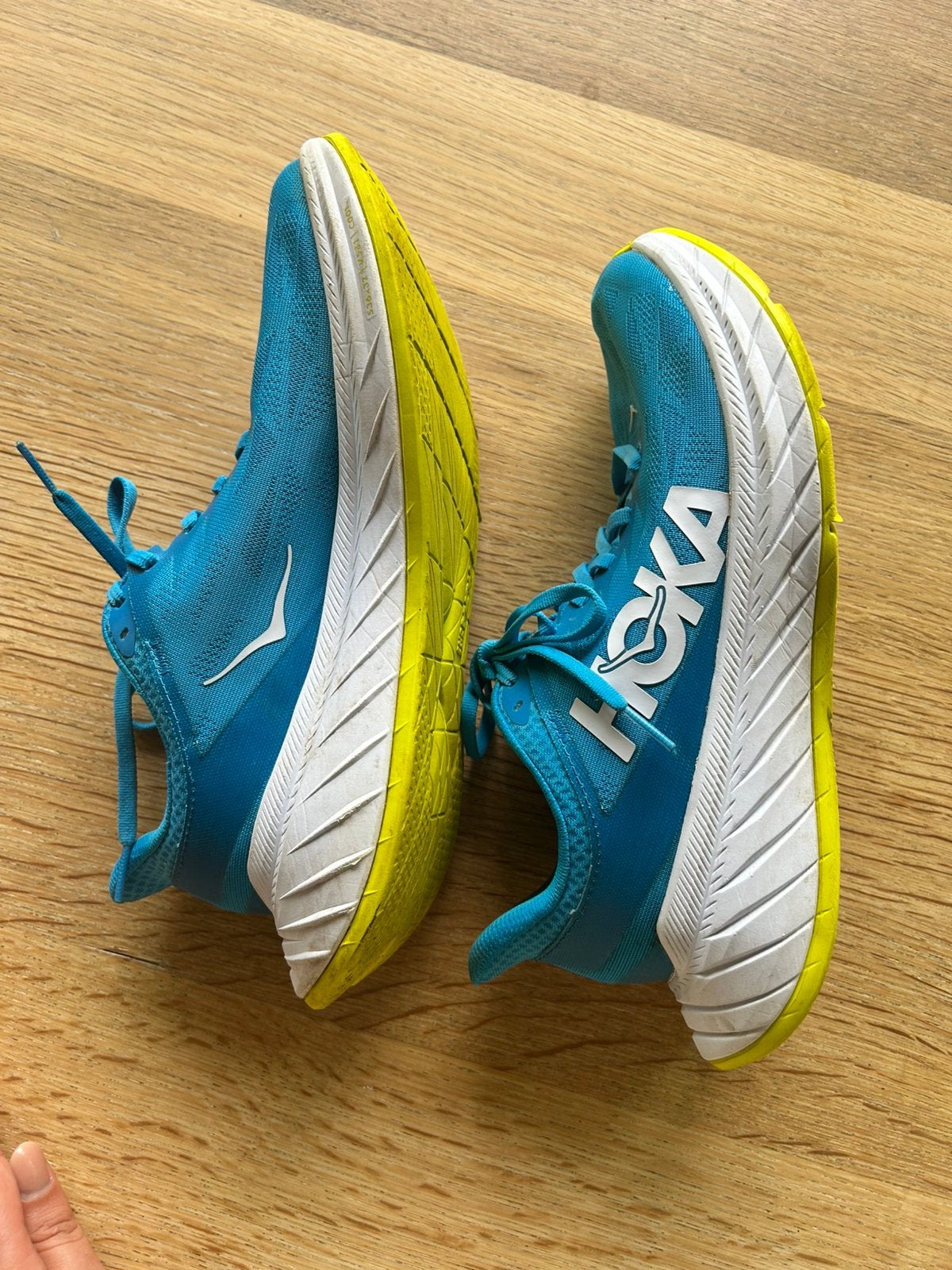 HOKA Carbon X3 – maat 41⅓ – met carbonplaat, Sport en Fitness, Ophalen of Verzenden, Hardlopen, Hardloopschoenen, Overige merken