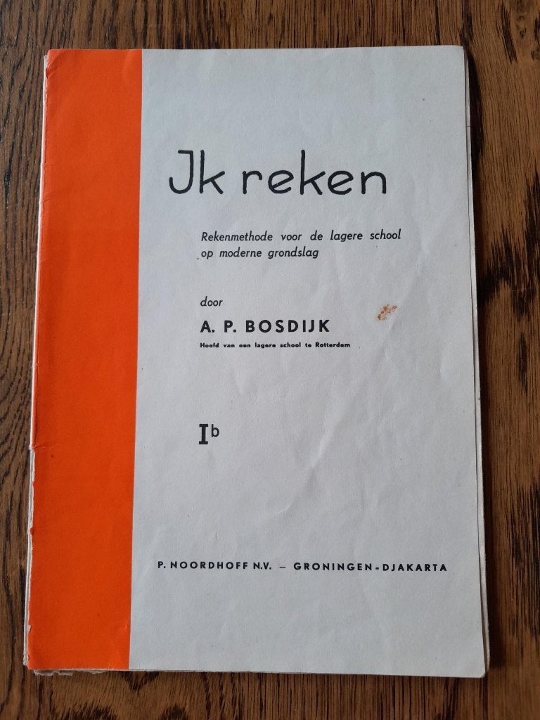 Ik reken Rekenmethode lagere school deel 1b  groep 3 Bosdijk, Ophalen of Verzenden, Gelezen, Overige niveaus, A.P. Bosdijk