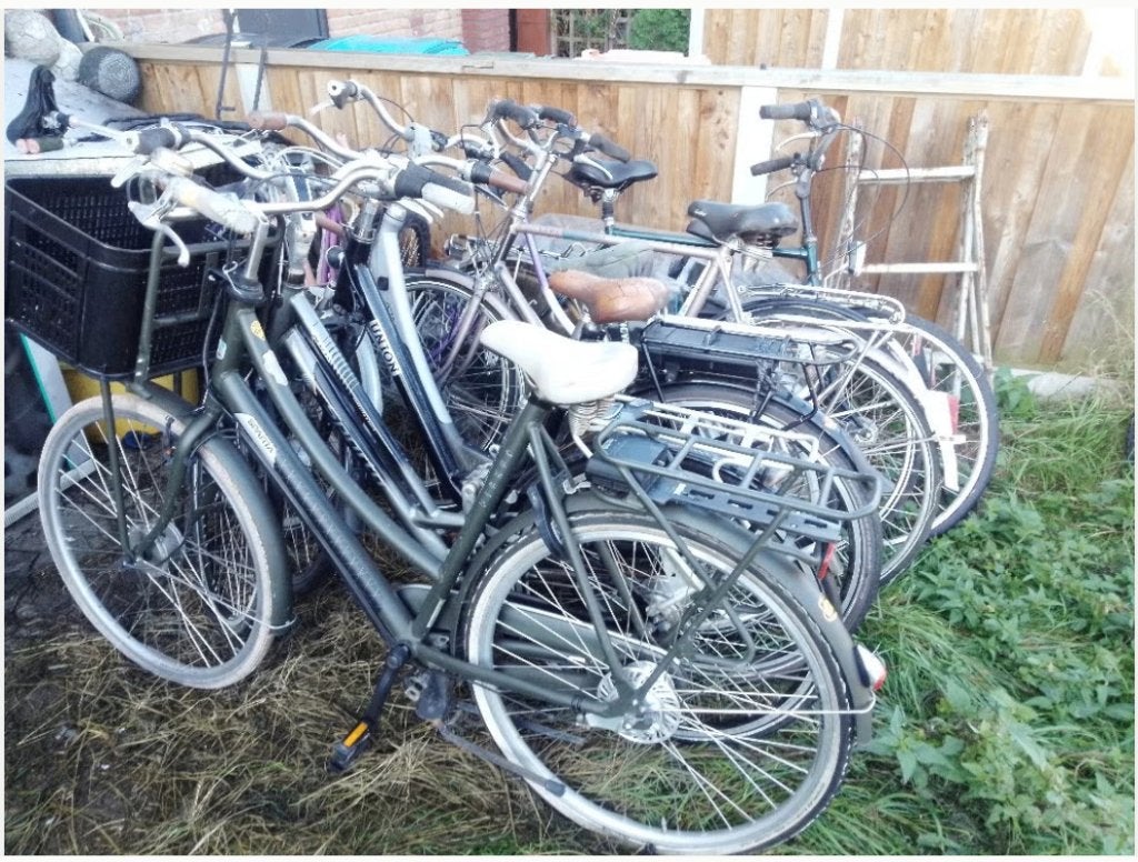 Groot partij 16 fietsen kinder, dames en heren bijna gratis, Ophalen, Gebruikt, Overige merken