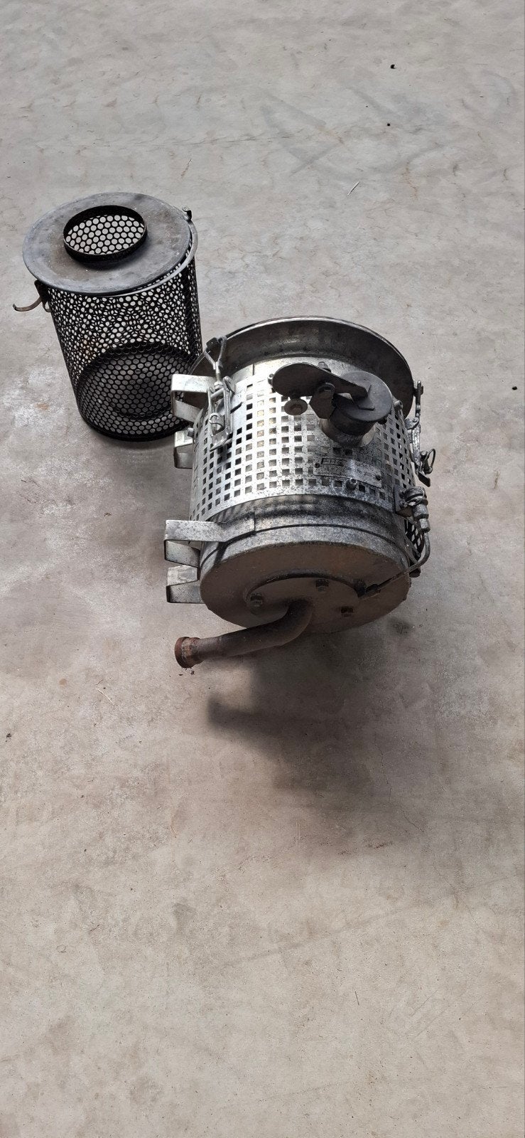 Roetfilter EHC HT 10, Ophalen