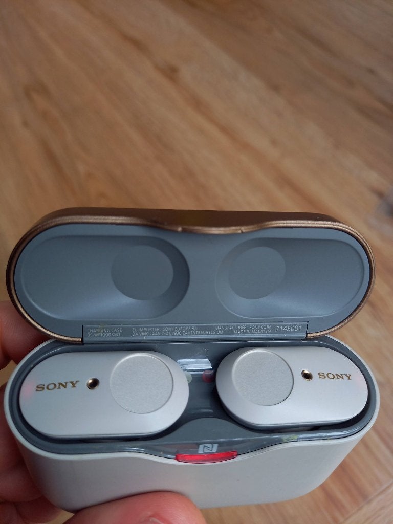 Draadloze oortjes met Noise canceling - Sony WF1000XM3, Gebruikt, Bluetooth, In gehoorgang (in-ear), Ophalen of Verzenden