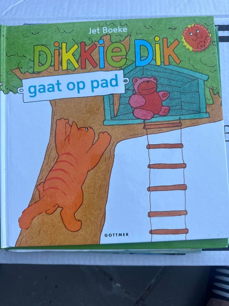 Dikkie Dik gaat op pad - Jet Boeke (Gottmer), Boeken, Kinderboeken | Baby's en Peuters, Ophalen of Verzenden, Gelezen, 2 tot 3 jaar