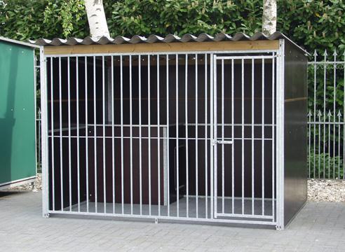 Hondenkennel compleet, Ophalen, Hondenkennel, 100 cm of meer, 110 cm of meer