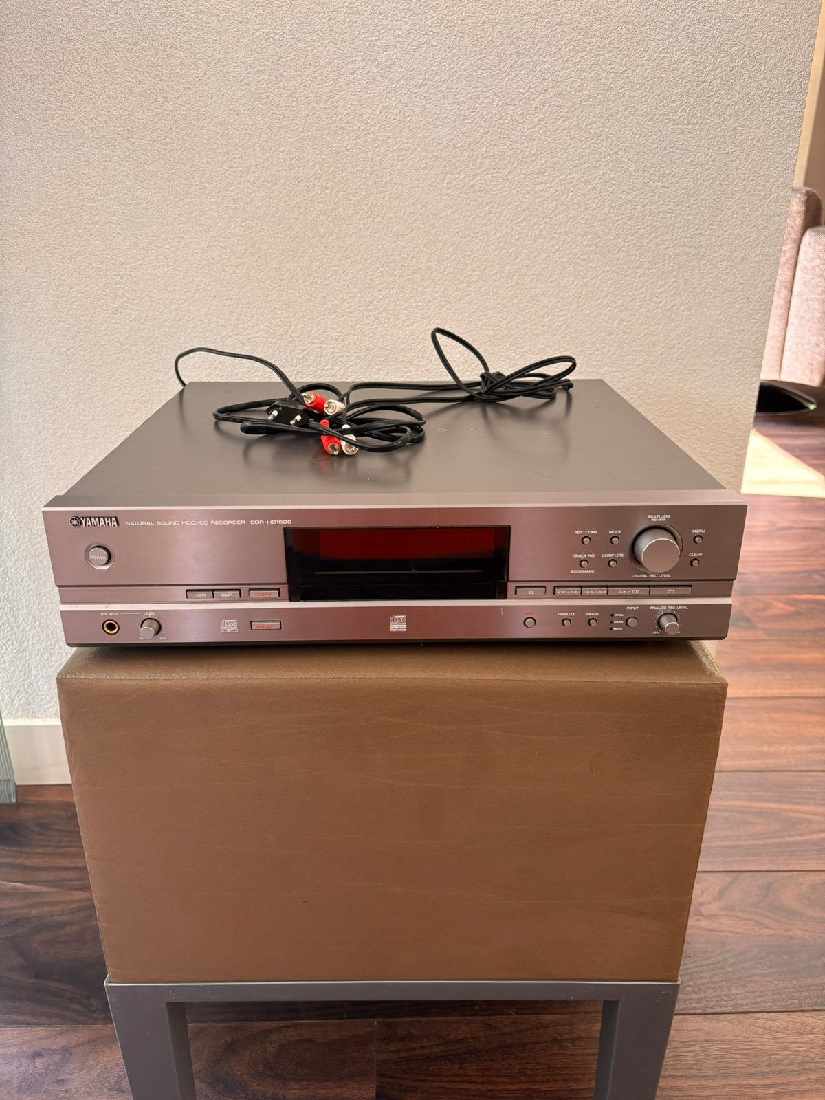 Yamaha CDR-HD1500 Natural Sound HDD/CD Recorder., Audio, Tv en Foto, Dvd-spelers, Ophalen of Verzenden, Zo goed als nieuw, Overige merken