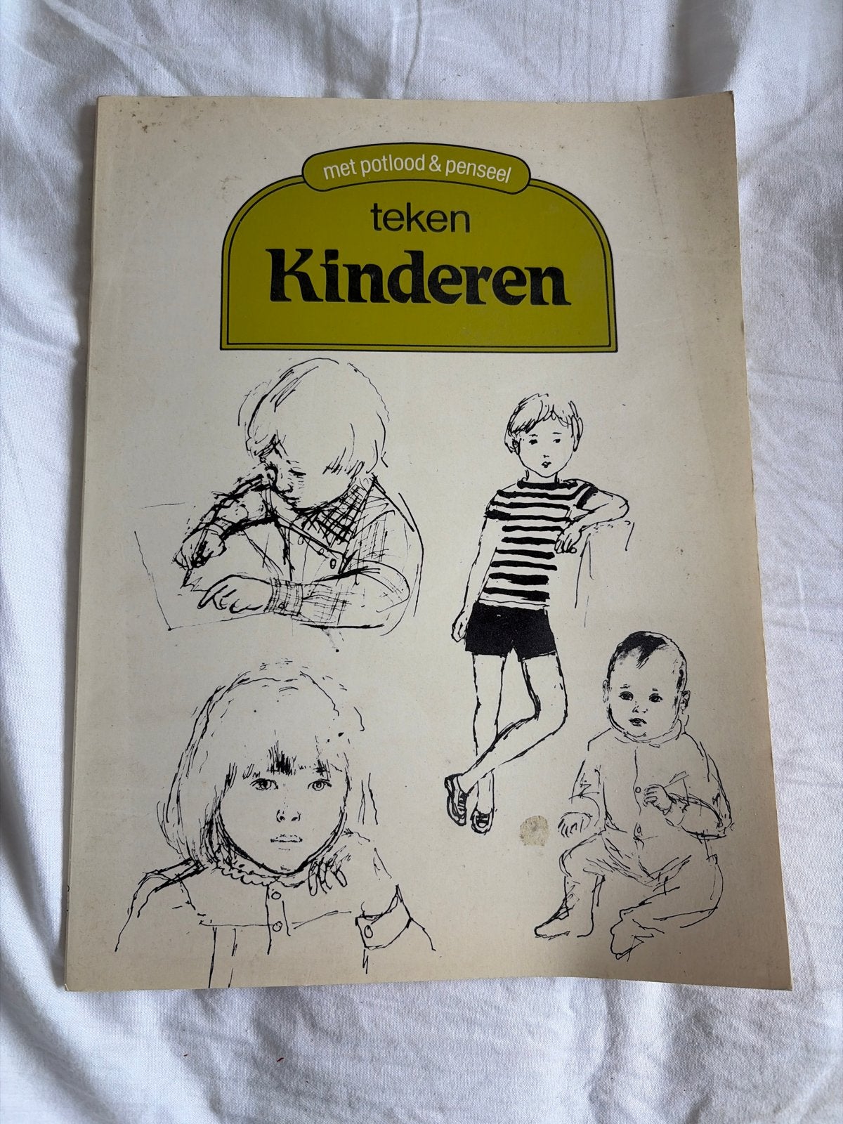 Met potlood & penseel: Teken Kinderen, Verzenden, Papier, Schets- of Tekenboek
