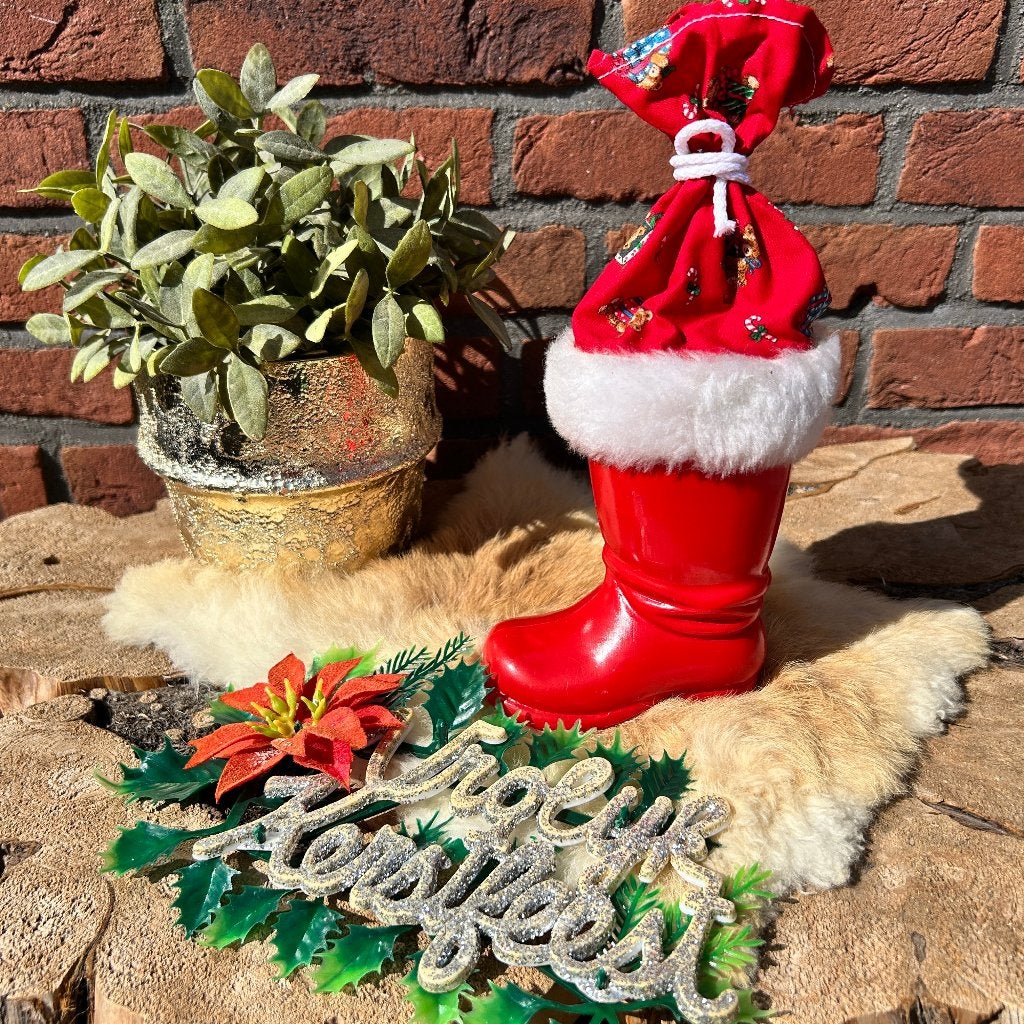 Set vintage kerstversiering, Diversen, Ophalen of Verzenden, Gebruikt