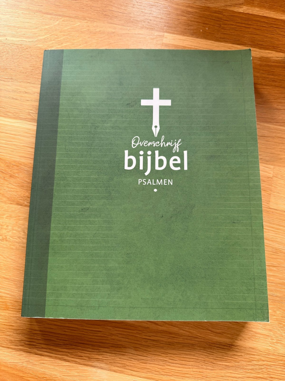 Overschrijfbijbel Psalmen, Ophalen of Verzenden, Zo goed als nieuw