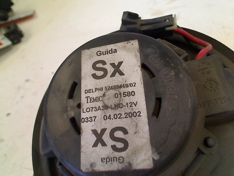 Kachel Ventilatormotor Alfa Romeo 147 (937) 2002 5248844802, Stellantis Europe S.p.A, Gebruikt, IPC D1-09 Bahnhofsplatz, Rüsselsheim am Main 65423, , Duitsland