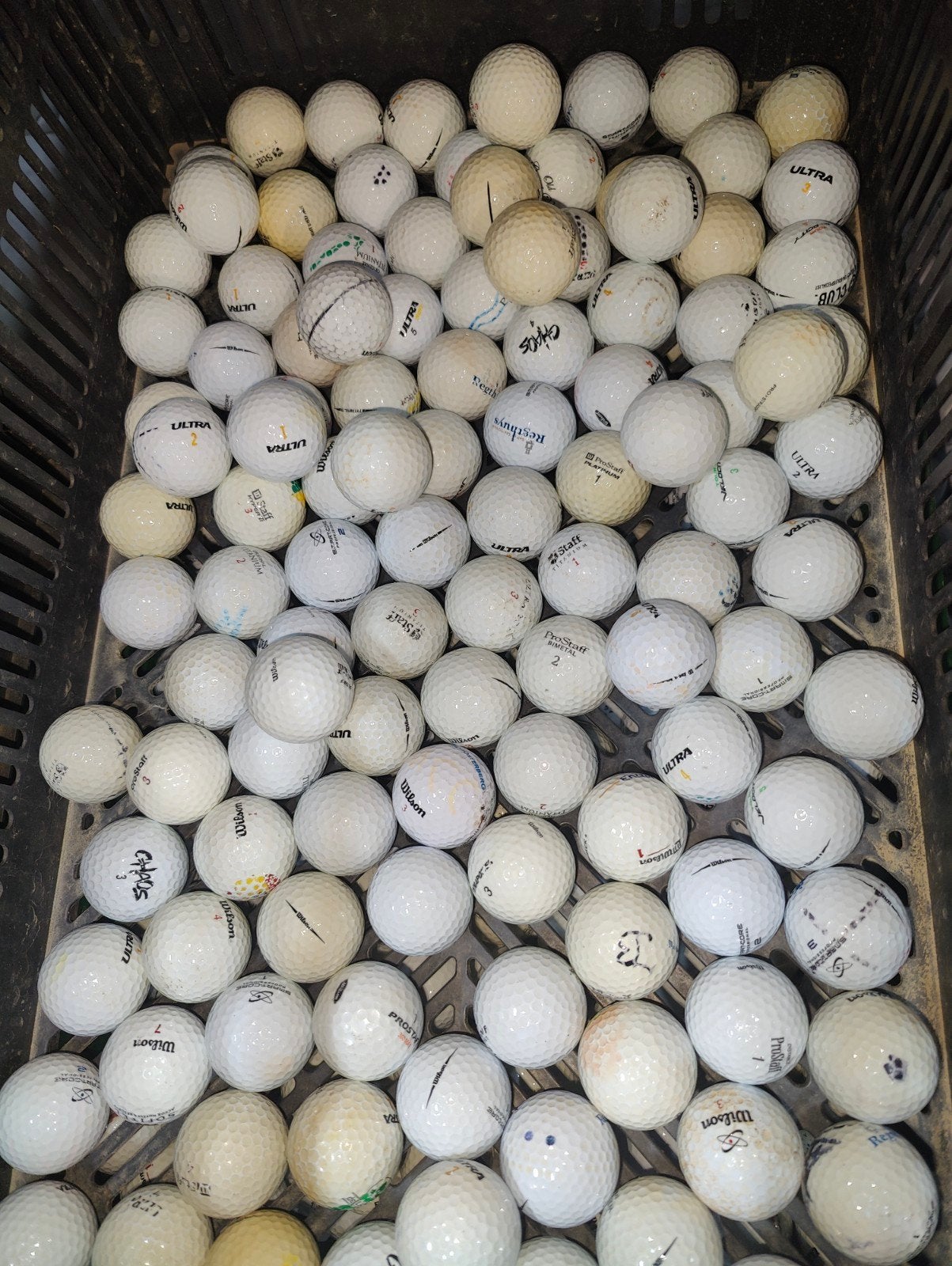 Wilson golfballen 100 stuks, Ophalen of Verzenden, Bal(len)