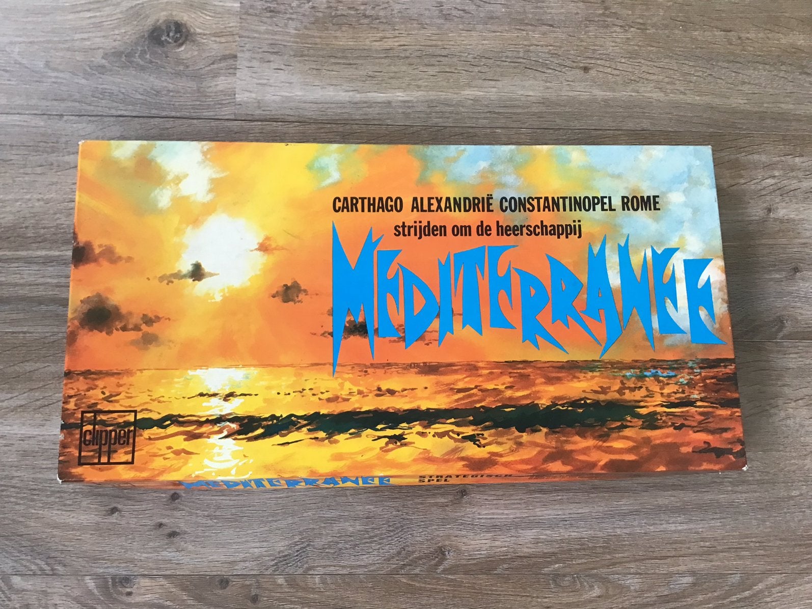 Mediterranee spel .Strategisch spel ., Ophalen of Verzenden, Gebruikt