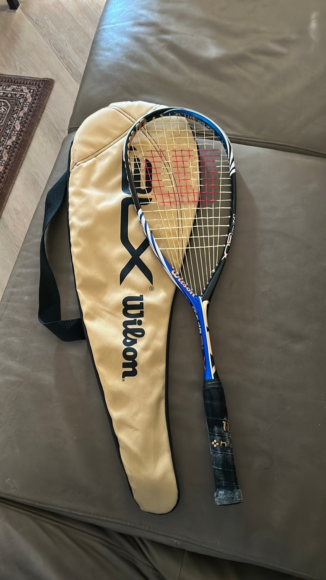 Squash racket Wilson BLX, Sport en Fitness, Squash, Ophalen of Verzenden, Zo goed als nieuw
