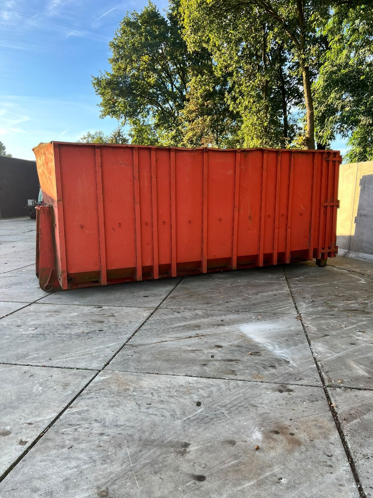 Robuuste afzetcontainer - 30m³ open model, Zakelijke goederen, Ophalen