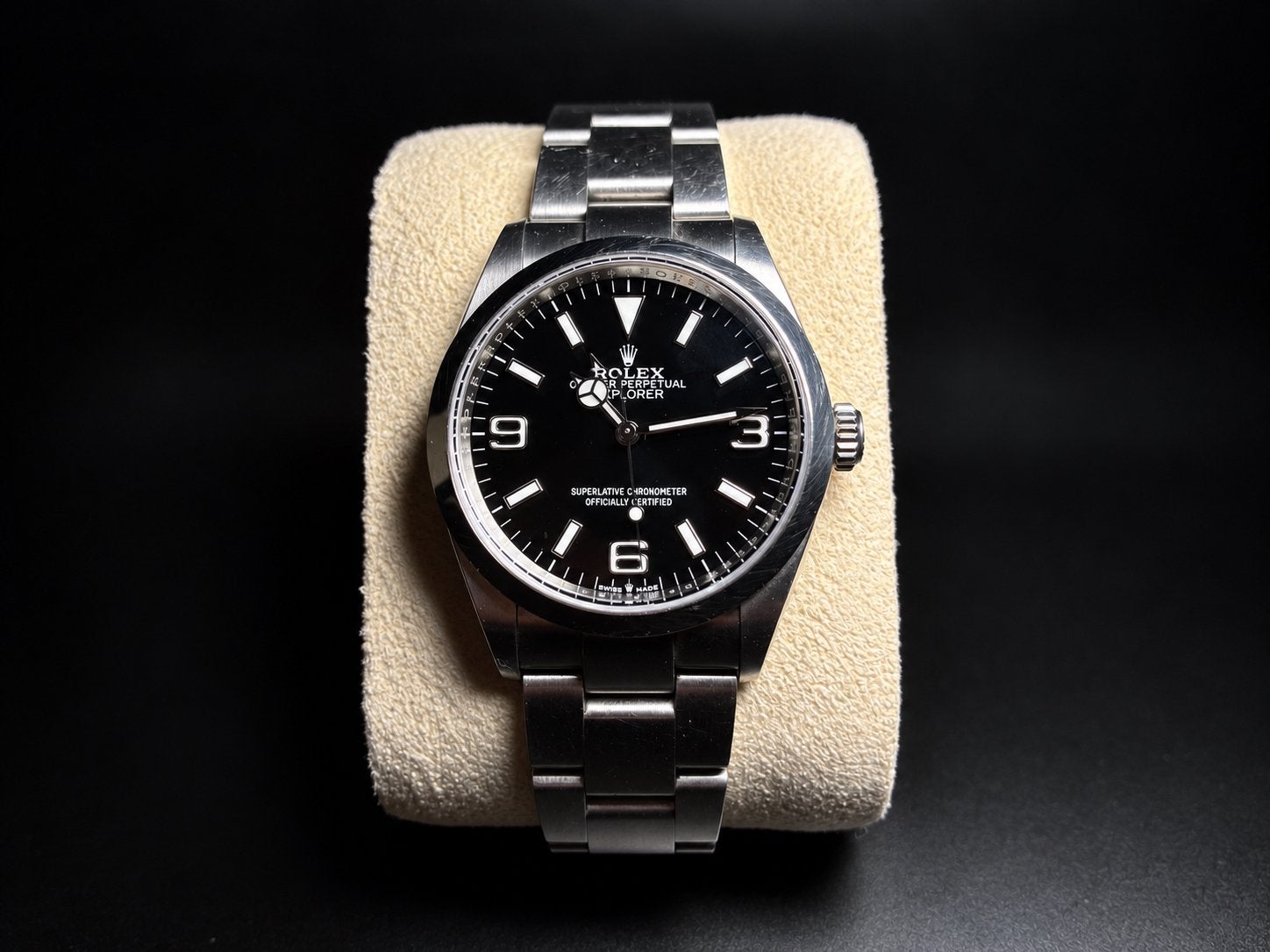 Rolex Explorer 36 – Ref. 124270 | Full Set | 2024, Ophalen, Staal, Gebruikt, Polshorloge