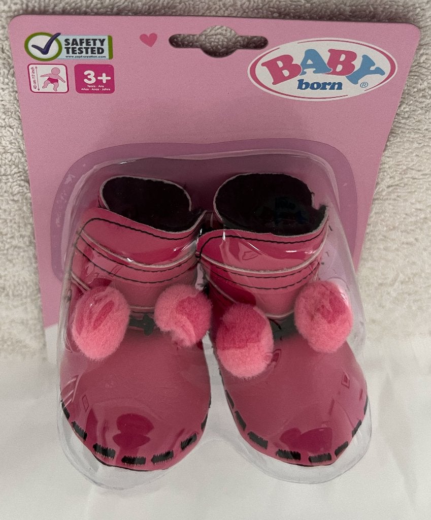 Baby born laarsjes nieuw in de verpakking!!, Ophalen of Verzenden, Nieuw, Babypop