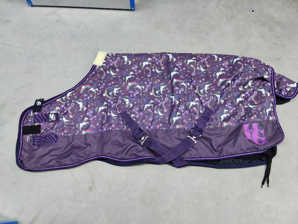 Winterdeken Horseguard Josh montana grape 155 cm 100 grams, Dieren en Toebehoren, Ophalen of Verzenden, Nieuw, Regendeken
