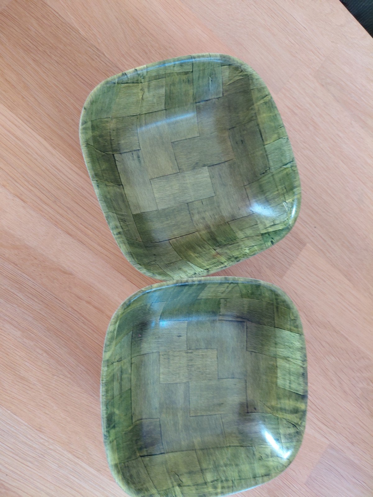 2 bamboe schaaltjes, Ophalen of Verzenden, Nieuw