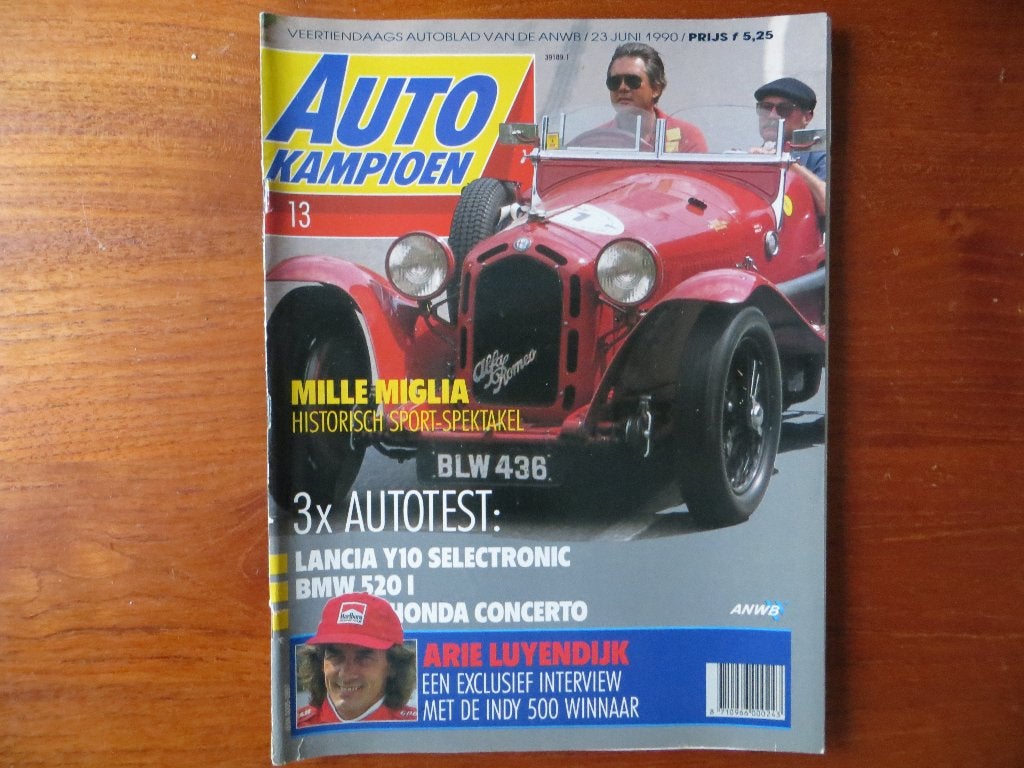 Autokampioen 13 1990 Y10 Selectr., 520i, Clio, Concerto BMW, Boeken, Ophalen of Verzenden, Nieuw, BMW