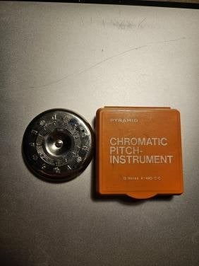 Vintage Pyramid chromatische stemfluit pitch instrument, Ophalen of Verzenden