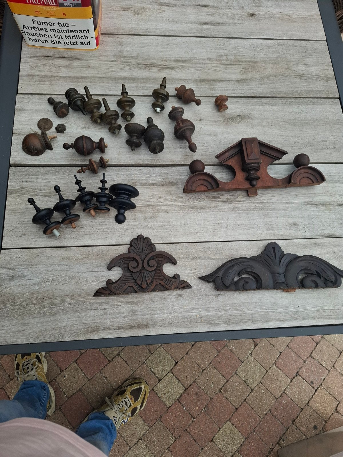 Diverse klok onderdelen - Einde hobby, Antiek en Kunst, Antiek | Klokken, Ophalen of Verzenden