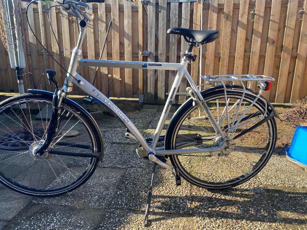 Batavus herenfiets, Ophalen, Gebruikt, Schijfrem, Batavus