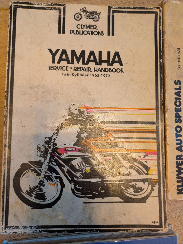 Clymer Yamaha twin 1965-72 + Kluwer DAF 33/44/55/66 boekje, Ophalen of Verzenden, Yamaha
