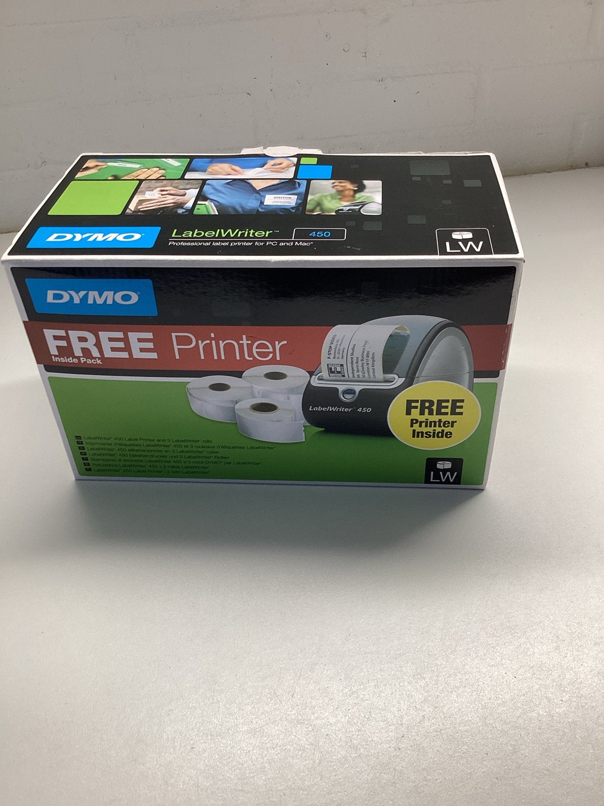 DYMO LabelWriter 450 Etikettenprinter - Nieuw in doos, Computers en Software, Ophalen of Verzenden, Nieuw, Etiket