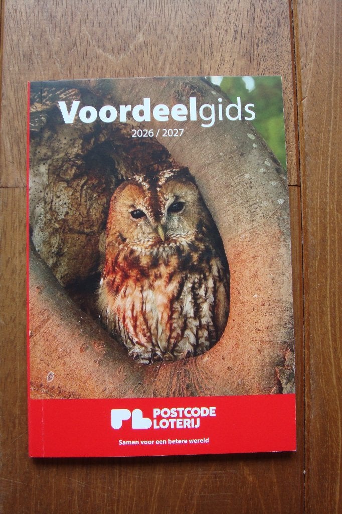 Voordeelgids nationale postcode loterij NIEUW €6,95, Drie personen of meer, Kortingsbon, Overige typen