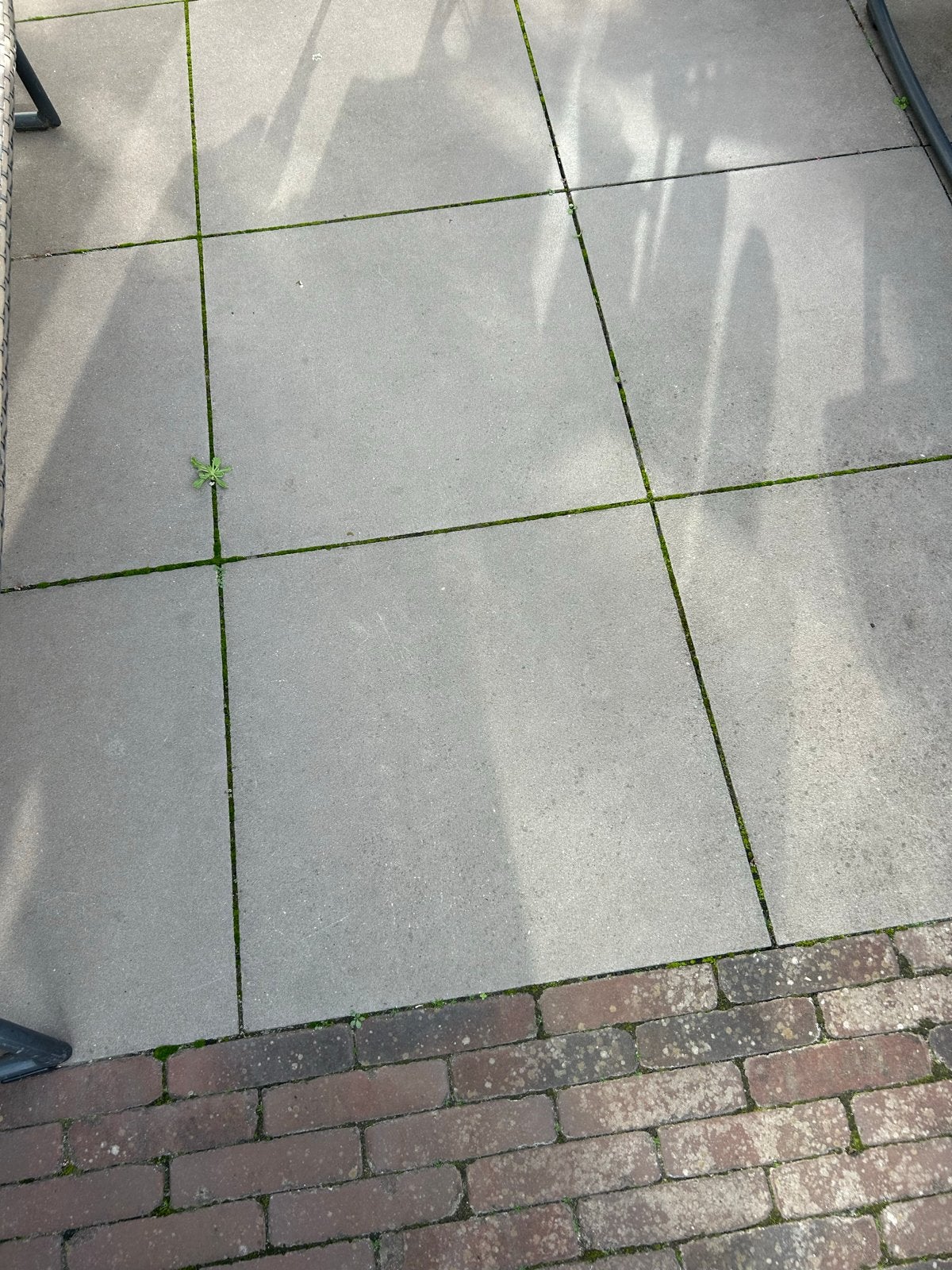 10 m2  60x60 Betontegels voor terras of pad 28 stuks, Ophalen, Gebruikt, 10 m² of meer, Beton