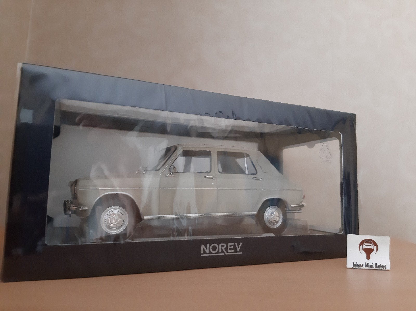 Simca 1100 GLS 1965 Antheor Beige van Norev 1:18, Auto, Norev, Ophalen of Verzenden, Norev
