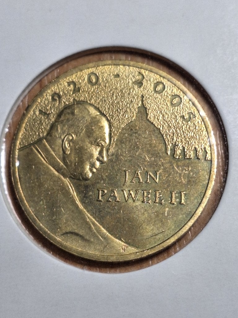 JOHANNES PAULUS II munt, POLEN, 2 zloty 2005 (#232), Postzegels en Munten, Munten | Europa | Niet-Euromunten, Ophalen of Verzenden