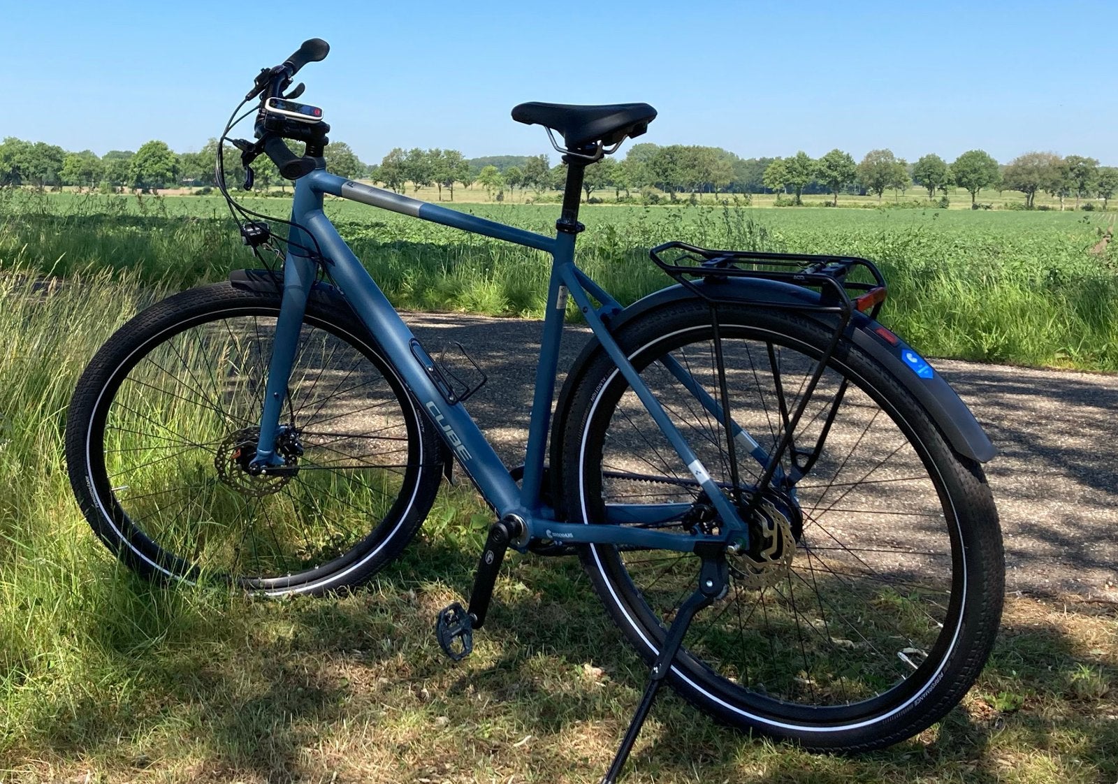 Cube Travel Pro, Minder dan 10 versnellingen, Zo goed als nieuw, 57 tot 61 cm, Schijfrem