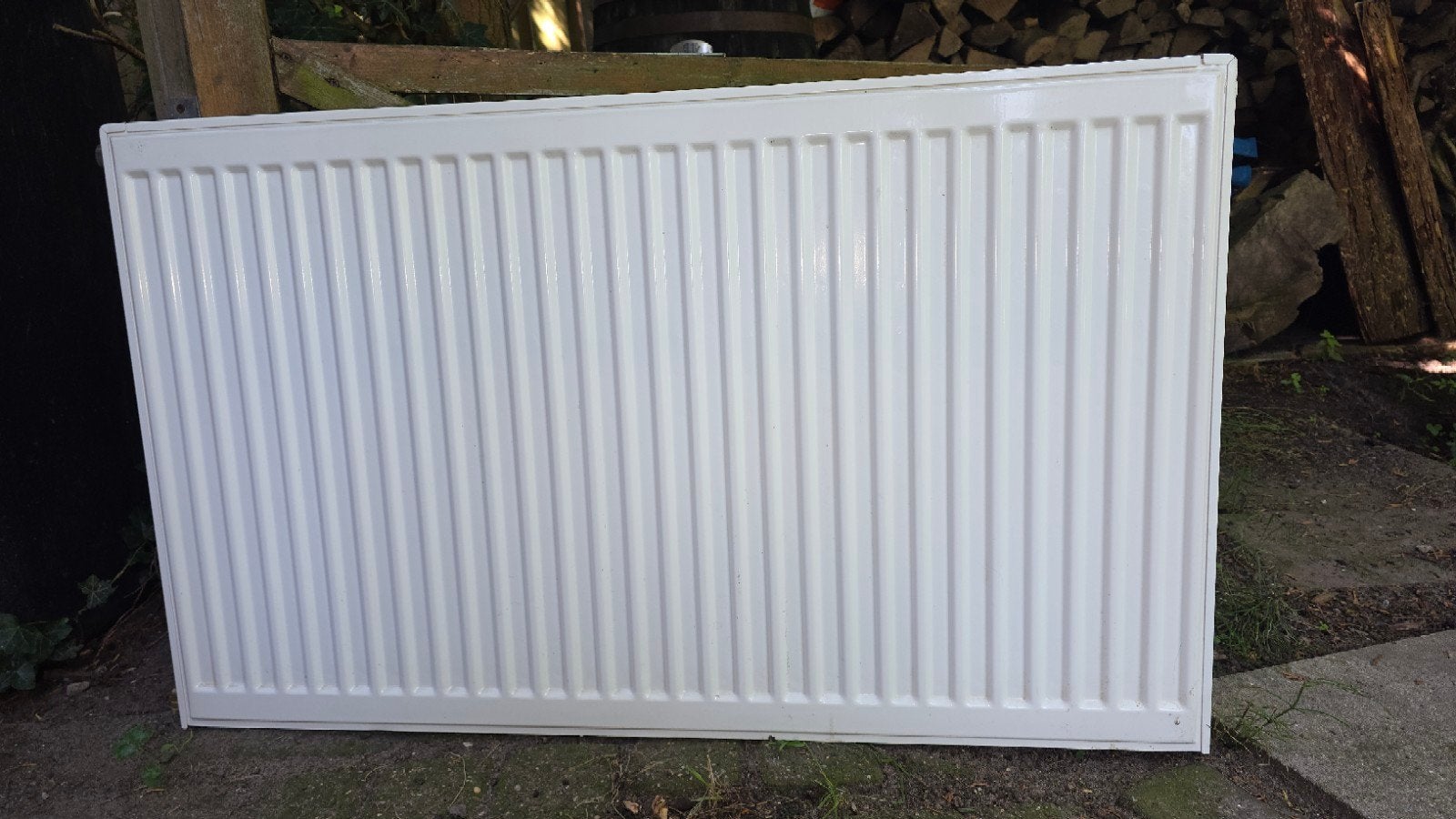 2X Witte radiator, gebruikt, in goede staat, Ophalen, 30 tot 80 cm, Radiator, 60 tot 150 cm