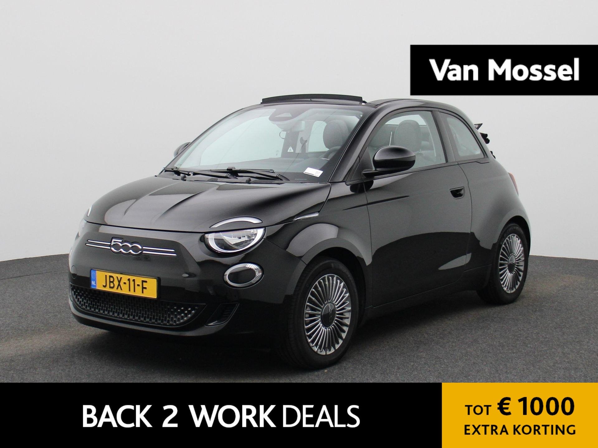 Fiat 500 C Icon 42 kWh | Apple Carplay / Android Auto | Keyl