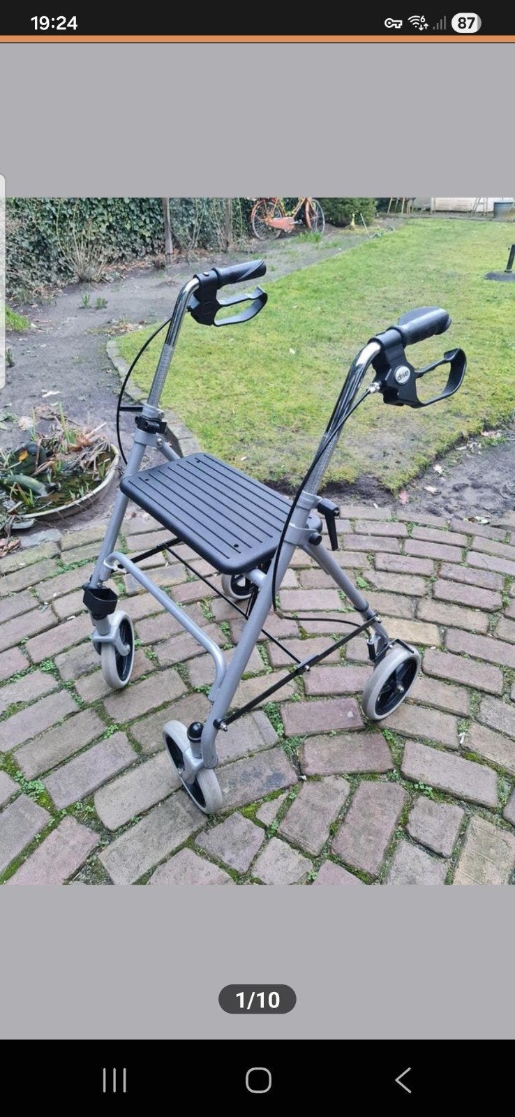 Nette Rollator 120g., Ophalen, Zo goed als nieuw