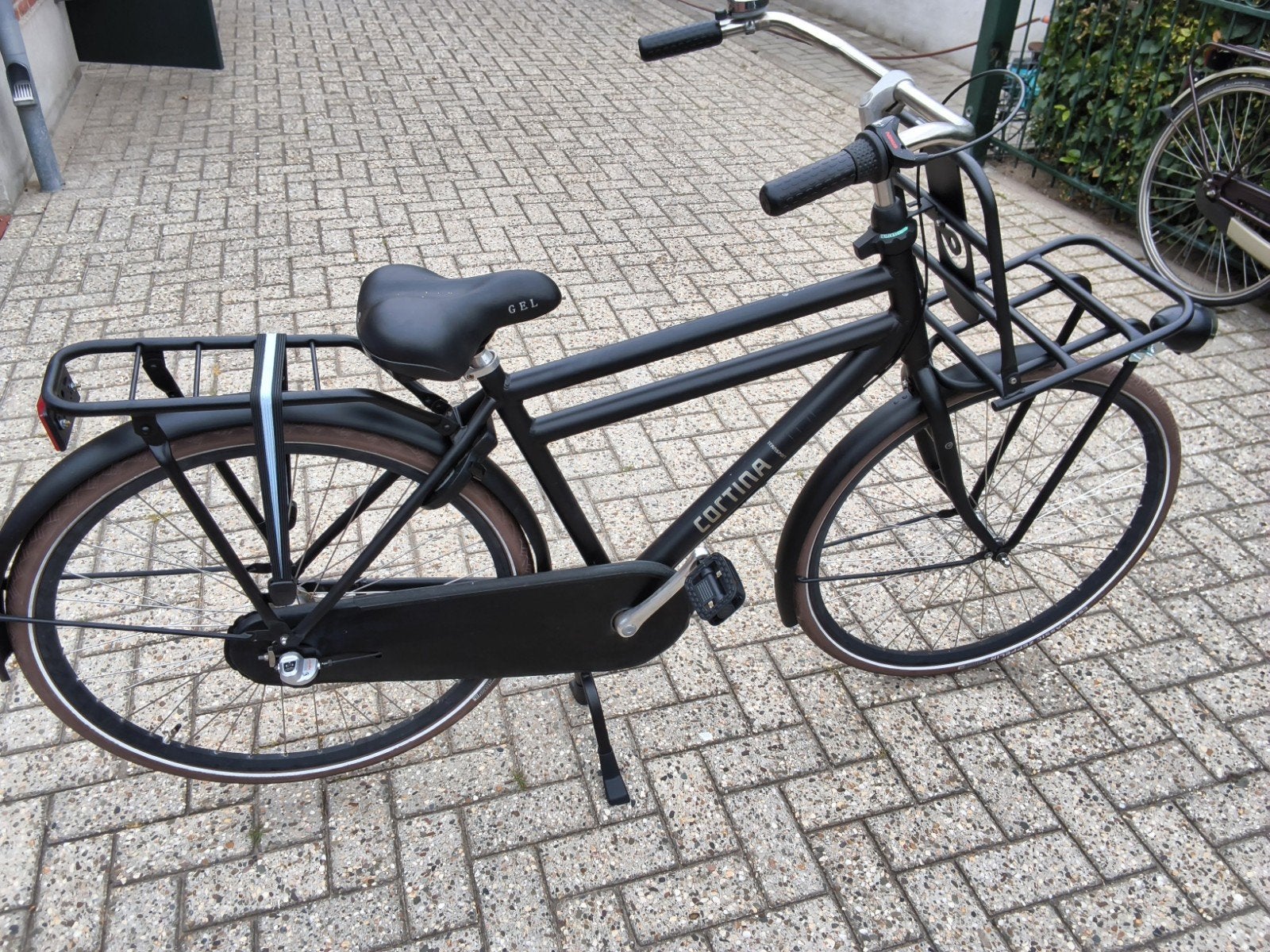 Cortina u4 kleine herenfiets 3 versnellingen terugtraprem, Terugtraprem, Versnellingen, 49 tot 53 cm, Zo goed als nieuw