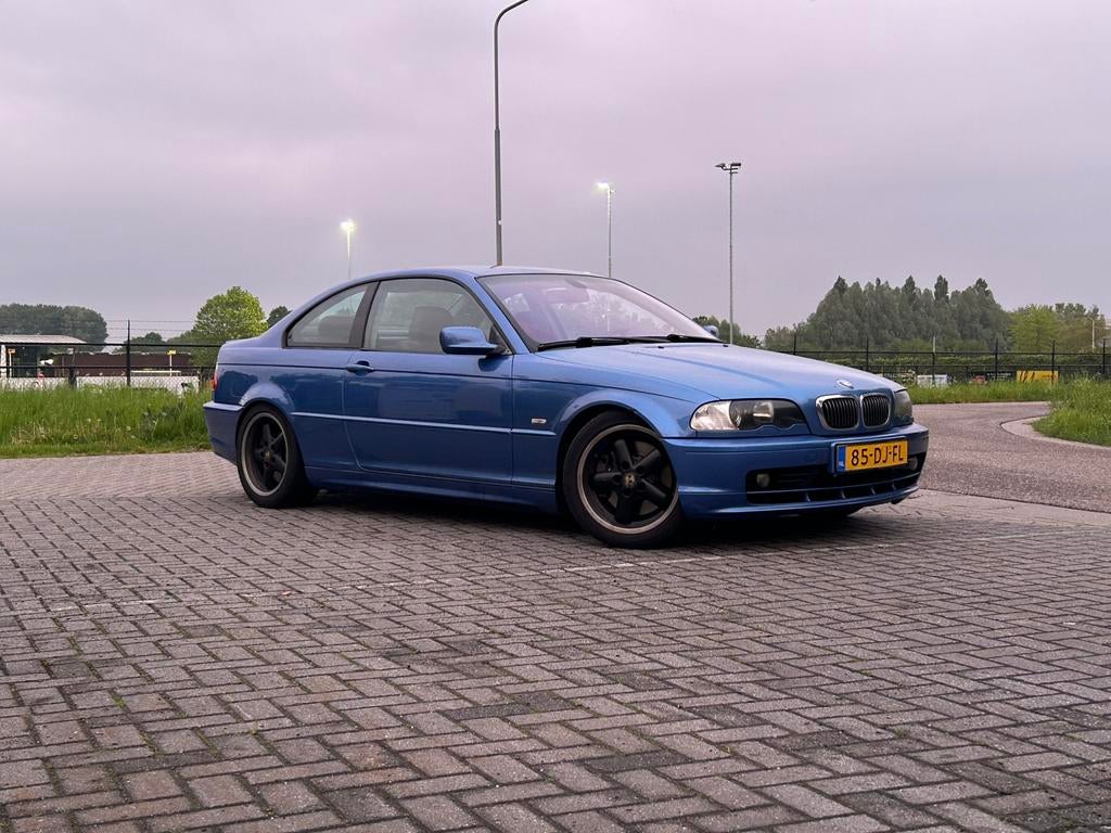 BMW 3-Serie 2.5 CI 323 Coupe 1999 Estorilblauw, 1345 kg, Achterwielaandrijving, 2494 cc, Blauw